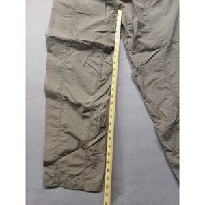 Cabelas Hunting Rain Resistant Nylon Beige Regular Small Pants